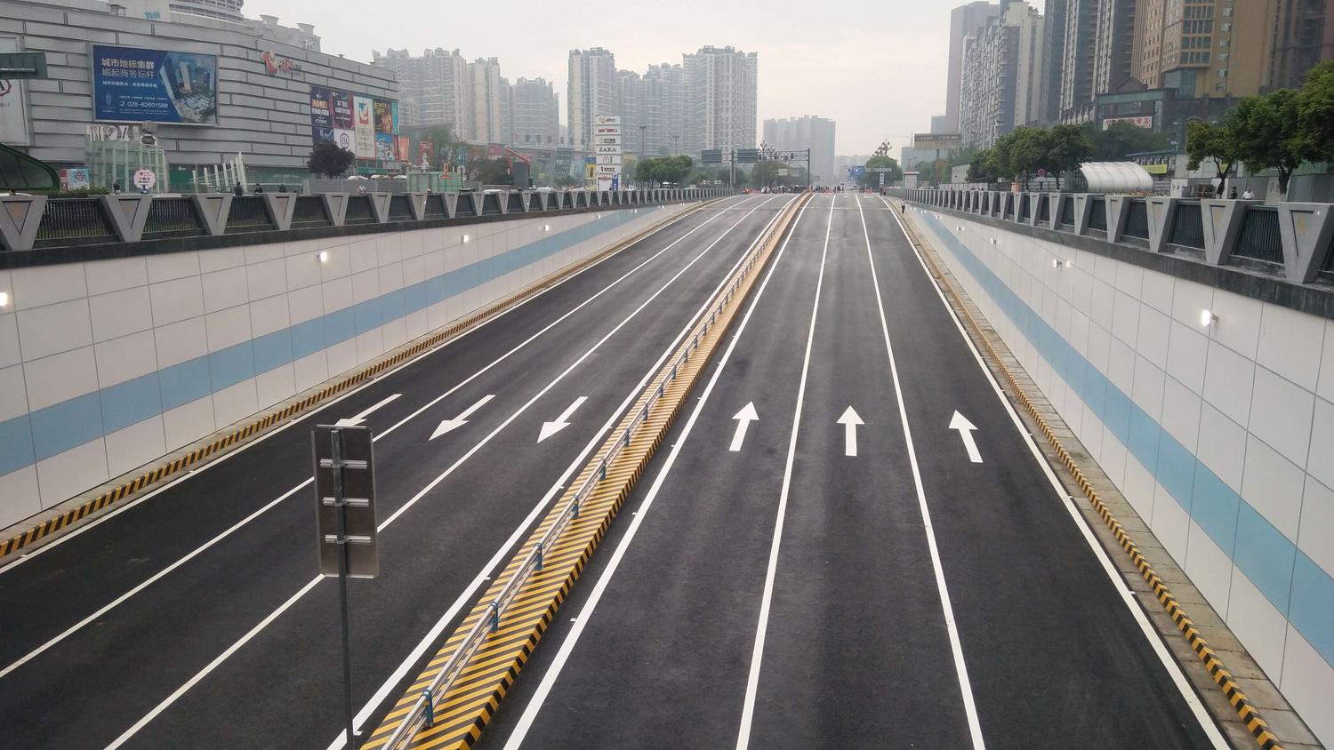 成都光华公园下穿隧道